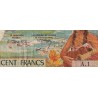 Tahiti - Papeete - Pick 23 - 100 francs - Série A.1 - 1969 - Etat : B+