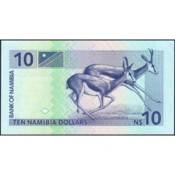 Namibie - Pick 1a - 10 dollars - Série A - 1993 - Etat : SPL+