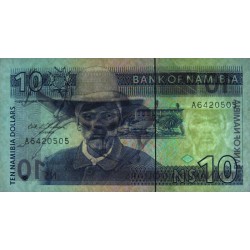 Namibie - Pick 1a - 10 dollars - Série A - 1993 - Etat : SPL+