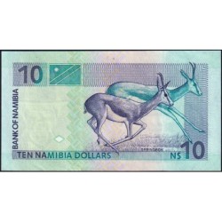 Namibie - Pick 4b - 10 dollars - Série B - 2001 - Etat : SUP