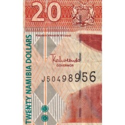 Namibie - Pick 6b - 20 dollars - Série J - 2006 - Etat : TTB