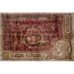 Belgique - Pick 62d - 20 francs - 02/07/1909 - Etat : TTB-