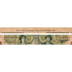 Italie - Pick 85c_6 - 5'000 lire - Série E 966 - 12/05/1960 - Etat : TB à TB+