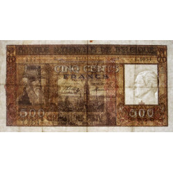 Belgique - Pick 127a - 500 francs - 30/03/1945 - Etat : TTB