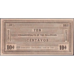 Philippines - Negros Occidental - Pick S 643a - 10 centavos - Série H - 20/01/1942 - Etat : pr.NEUF
