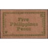 Philippines - Negros - Pick S 674 - 5 pesos - Série C3 - 1944 - Etat : SUP