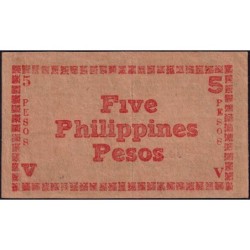 Philippines - Negros - Pick S 675 - 5 pesos - Série D2 - 1944 - Etat : SUP+