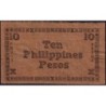 Philippines - Negros - Pick S 677a - 10 pesos - Série H3 - 1944 - Etat : SPL