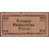 Philippines - Negros - Pick S 680a - 20 pesos - Série D1 - 1944 - Etat : TTB