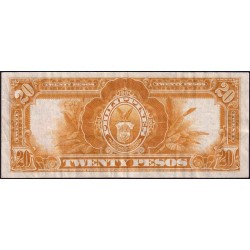 Philippines - Pick 85a - 20 pesos - Lettres D D - 1936 - Etat : TB+ à TTB