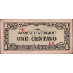Philippines - Gouvernement Japonais - Pick 102a_b2 - 1 centavo - Série PK - 1942 - Etat : pr.NEUF