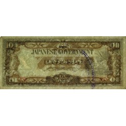 Philippines - Gouvernement Japonais - Pick 108a_a1 - 10 pesos - Série PD - 1942 - Etat : SPL