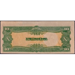 Philippines - Gouvernement Japonais - Pick 111a - 10 pesos - Série 35 - 1943 - Etat : TTB+