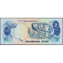 Philippines - Pick 159b - 2 piso - Série UU - 1949 (1981) - Etat : SPL