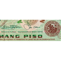 Philippines - Pick 160b - 5 piso - Série ZW - 1949 (1981) - Etat : TB