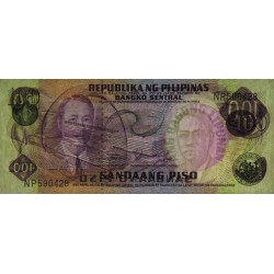 Philippines - Pick 164c - 100 piso - Série NP - 1949 (1984) - Etat : NEUF