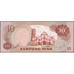 Philippines - Pick 167a_2 - 10 piso - Série RA - 30/06/1981 - Commémoratif - Etat : NEUF