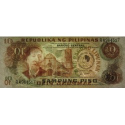 Philippines - Pick 167a_2 - 10 piso - Série RA - 30/06/1981 - Commémoratif - Etat : NEUF