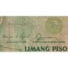 Philippines - Pick 168b - 5 piso - Série FU - 1949 (1987) - Etat : B
