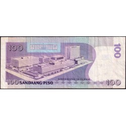 Philippines - Pick 172d_2 - 100 piso - Série QG - 1949 (1990) - Etat : TB+