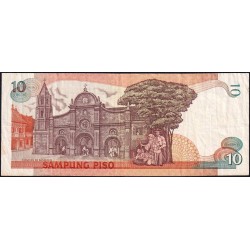 Philippines - Pick 181b_2 - 10 piso - Série BR - 1993 (1995) - Etat : TB