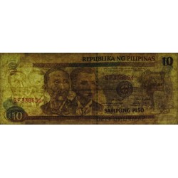 Philippines - Pick 187e - 10 piso - Série GF - 1999 - Etat : TB-