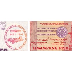 Philippines - Pick 191b - 50 piso - Série RG - 1949/1999 - Commémoratif - Etat : SUP