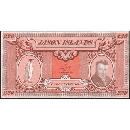 Falkland - Iles Jason - 20 pounds - 1978 - Etat : NEUF