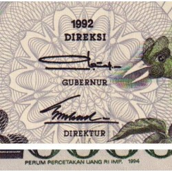 Indonésie - Pick 132a - 20'000 rupiah - Série OPD - 1992/1994 - Etat : NEUF