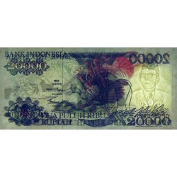 Indonésie - Pick 132a - 20'000 rupiah - Série OPD - 1992/1994 - Etat : NEUF