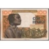 Etats Afrique Ouest - Pick 2b - 100 francs - Série N.273 - 1966 - Etat : TTB+