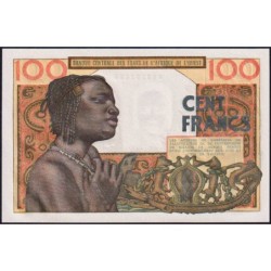 Etats Afrique Ouest - Pick 2b - 100 francs - Série N.275 - 1966 - Etat : NEUF