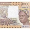 Burkina-Faso - Pick 307Ca - 1'000 francs - Série H.018 - 1988 - Etat : SPL