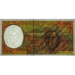 Cameroun - Afrique Centrale - Pick 203Ec - 2'000 francs - 1995 - Etat : NEUF