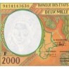 Centrafrique - Afr. Centrale - Pick 303Fb - 2'000 francs - 1994 - Etat : SPL+