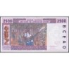 Côte d'Ivoire - Pick 112Aa - 2'500 francs - 1992 - Etat : SPL
