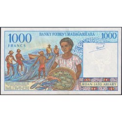 Madagascar - Pick 76a - 1'000 francs - 200 ariary - Série A - 1994 - Etat : NEUF