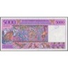Madagascar - Pick 78a - 5'000 francs - 1'000 ariary - Série A - 1995 - Etat : NEUF