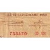 Mali - Pick 2 - 100 francs - Série D 38 - 1960 - Etat : TTB-