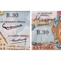 F 58-03 - 03/09/1959 - 50 nouv. francs - Henri IV - Série B.30 - Etat : TTB à TTB+