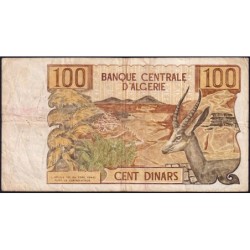 Algérie - Pick 128b - 100 dinars - Série J 088 - 01/11/1970 - Etat : TB-