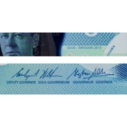 Canada - Pick 106c - 5 dollars - Série HCV - 2013 (2016) - Polymère - Etat : NEUF