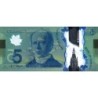 Canada - Pick 106c - 5 dollars - Série HCV - 2013 (2016) - Polymère - Etat : NEUF