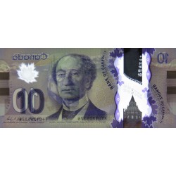 Canada - Pick 107c - 10 dollars - Série FTP - 2013 (2016) - Polymère - Etat : NEUF