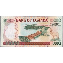 Ouganda - Pick 45c - 10'000 shillings - Série JH - 2009 - Etat : NEUF