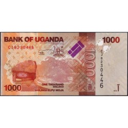 Ouganda - Pick 49d - 1'000 shillings - Série CJ - 2015 - Etat : NEUF