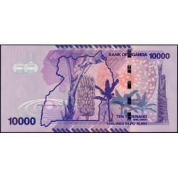 Ouganda - Pick 52g - 10'000 shillings - Série CV - 2021 - Etat : NEUF