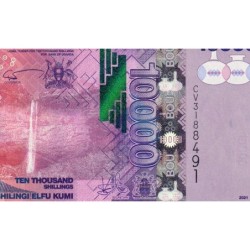 Ouganda - Pick 52g - 10'000 shillings - Série CV - 2021 - Etat : NEUF