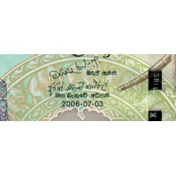 Sri-Lanka - Pick 120d - 1'000 rupees - Série G/244 - 03/07/2006 - Etat : NEUF