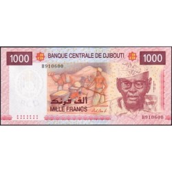 Djibouti - Pick 42a_2 - 1'000 francs - Série H - 2005 (2013) - Etat : NEUF